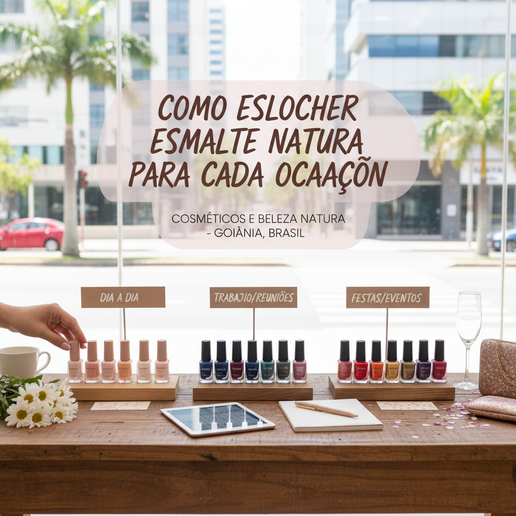Como Escolher Esmalte Natura para Cada Ocasião Goiânia