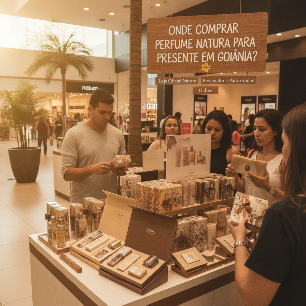Como Escolher Perfume Natura para Presente de Aniversário em Goiânia