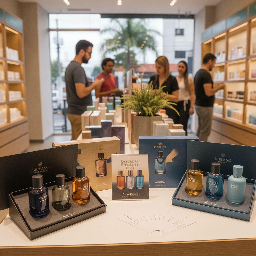 Como Escolher Perfume Natura para Presente Masculino em Goiânia
