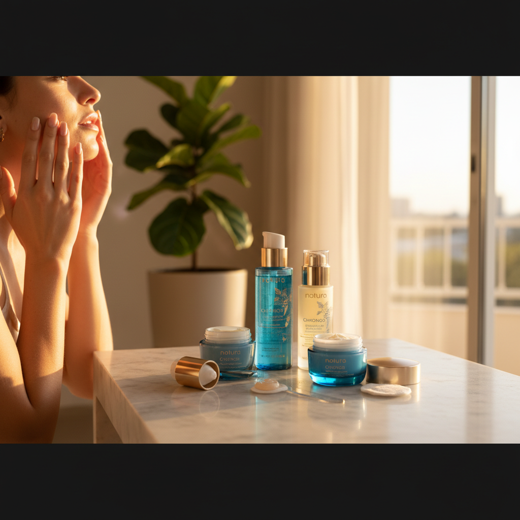 Rotina de Skin Care com Natura Chronos: Passo a Passo